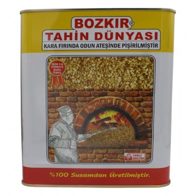 Bozkır Tahin Dünyası Tahin 1750 Gr. TENEKE