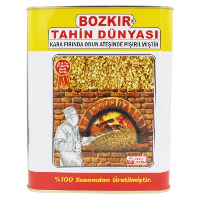 Bozkır Tahin Dünyası Tahin 4600 Gr. TENEKE