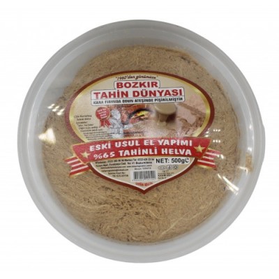 Bozkır Tahin Dünyası El Yapımı Eski Usül Helva 450 Gr.